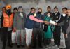 सुंदर शाम अरोड़ा ने भवानी नगर वैल्फेयर सोसायटी को दिया 4 लाख रुपए की ग्रांट का चैक