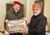 खन्ना ने भारत के पहले मूक-बधिर आश्रम के निर्माण संबंधी सोनालीका के वाईस चेयरमैन को दी जानकारी