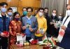 CM releases audio video CD of Hindi Song Tere Paas
