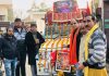 मां भामेश्वरी देवी जी के निर्वाण दिवस के उपलक्ष्य में निकाली शोभायात्रा