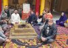 गांव मियाणी में श्रीराम जन्म भूमि तीर्थ क्षेत्र धन संग्रह अभियान की शुरुआत पर करवाया हवन यज्ञ