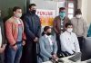 रैड रिबन क्लब की टीम नेे राष्ट्रीय स्तरीय एड्स कंट्रोल सोसायटी के क्विज मुकाबलों में पाया चौथा स्थान