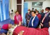 मुख्यमंत्री ने जाना प्रो. एन.एल नड्डा का कुशलक्षेम
