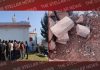 पलमा कोटदरा गांव में मंदिर के पास हुआ विस्फोट, जांच में जुटी पुलिस व सेना
