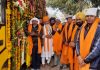 कैबिनेट मंत्री की तरफ से शादी लाल व एडवोकेट मरवाहा ने लगवाई नगर कीर्तन में हाजिरी