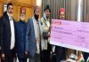 CM presented with cheque towards HP SDMA Covid-19 SDRF