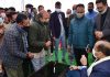 Thakur listening to public grievances at Thunag