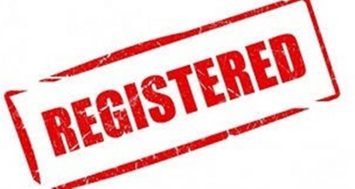 registered