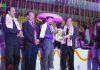 Kumud Das honoured with Sangbad Prahari