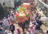 भारत-पाक सीमा से लगते क्षेत्र में श्री गुरु रविदास महाराज जी की शोभायात्रा में दिखा उत्साह