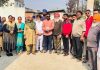 सौरव आदिया ने हलका शाम चौरासी के गांवों में चल रहे विकास कार्यों का लिया जायजा