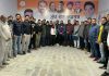 वार्ड 48: करनी सेना के युवा प्रधान मिन्हास ने नवाब पहलवान के समर्थन में किया चुनाव प्रचार