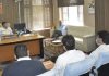 DDC Rajouri discusses issues regarding the execution of work on GDC buildings
