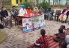गांव चक्कोवाल में पोषण अभियान के तहत लगाया जागरूकता पखवाड़ा