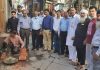 कैंथा मोहल्ला शेरों वाली कुटिया से करयाना स्टोर तक गली का निर्माण कार्य शुरू