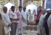 श्री विश्वकर्मा शक्ति मंदिर बहादुरपुर में श्रद्धापूर्वक खेली फूलों की होली