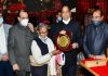 Chief Minister Thakur honours Loktantra Praharies