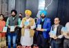 बलबीर सिद्धू ने जगतार भुल्लर की ‘पंजाब सिआं मैं चंडीगढ़ बोलदां’ किताब की जारी