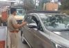 कोरोना को लेकर आखिर हो ही गई पांवटा पुलिस सतर्क, लोगों में भी दिखा चालान डर