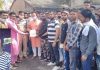 तेज रफ्तार टिप्पर की चपेट में आने से हुई थी मनदीप की मौत, शिवसेना टकसाली व हिंदू संगठनों ने की इंसाफ की मांग