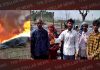सीकरी: अनाज मंडी में आग लगने से प्रवासी मजदूरों की झुग्गियां जलकर राख, लाखों का नुक्सान