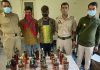 Mendhar police seized huge quantity of illicit liquor