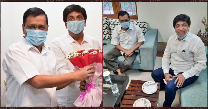 jimpa-meet-cm-arvind-kejriwal-at-cm-house-delhi-India