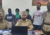 चोरी के आरोप में पिपलांवाला का अजय सहित 3 गिरफ्तार, बिना जांच मकान देने वाला मकान मालिक भी गिरफ्तार