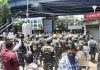 VIOLENCE AT KOLKATA CBI OFFICE, AS TMC LEADERS ARRESTED UNDER NARADA STING CASE