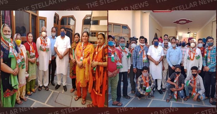 bjp-leader-ex-mc-malkiat-singh-join-congress-minister-arora-welcome-hoshiarpur-punjab