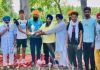 संत बाबा रण सिंह स्पोर्ट्स क्लब जल्लोवाल ने करवाया पेनाल्टी किक फुटबाल टूर्नामैंट