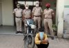 चोरी के मोटरसाइकिल सहित मियाणी का वशीर अल्ली काबू, पहले भी हैं चोरी के तीन मामले दर्ज