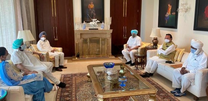 CALL ON CAPTAIN AMARINDER
