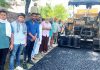 नवाब के प्रयत्नों से साहिबजादा अजीत सिंह नगर में सड़क का नव-निर्माण शुरु