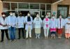 भोल कलोता अस्पताल के पी.सी.एम.एस. डॉक्टरों ने की हड़ताल
