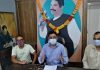 Kalsotra submitted Memorandum to Registrar, CUJ to add Public Administration Subject in their notification