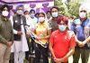 ਖੇਡ ਮੰਤਰੀ ਨੇ 24 ਉੱਘੇ ਕੌਮੀ ਤੇ ਕੌਮਾਂਤਰੀ ਖਿਡਾਰੀਆਂ ਨੂੰ ਟਰੇਨਿੰਗ ਲਈ 95 ਲੱਖ ਦਾ ਸਾਮਾਨ ਸੌਂਪਿਆ