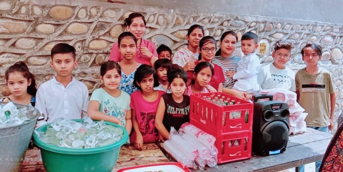 prahlad-nagar-hoshiarpur-punjab-chabeel-by-children