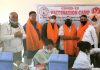 गांव बस्सी वजीद में एलायन्स क्लब होशियारपुर प्रिंस ने लगाया टीकाकरन कैम्प