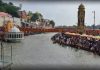 CROWD OF THOUSANDS SEEN TOSSING COVID NORMS IN HARIDWAR