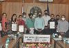 कोविड प्रबंधन में बढिया भूमिका निभाने वाले 37 अधिकारी/कर्मचारियों का सम्मान