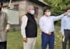 Deputy Commissioner Rajouri interacts with BGSBU Vice-Chancellor
