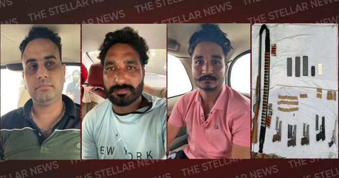 most-wanted-gangster-arrested-punjab-police-at-amritsar-punjab