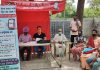 18 साल की आयु पूरी कर चुके लोगों के वोट बनाने के लिए गांव थरौली व जहान खेला में जागरूकता कैंप लगाया