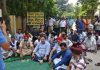 पंजाब राज्य खेतीबाड़ी सहकारी साभाएं कर्मचारी यूनियन ने मांगों संबंधी दिया धरना
