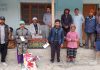JUIAK Ladakh Team Handed over Releif to 2 affected families of Bodh Kharboo