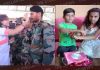 जवानों की कलाइयों पर सजी राखियां, धूमधाम से मनाया गया रक्षा बंधन का पर्व