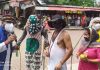 लोक कलाकारों ने बिझड़ी में कोरोना से बचने का दिया संदेश