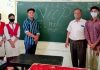 चौहाल स्कूल मे स्वीप प्रोग्राम के तहत बच्चों के भाषण मुकाबले करवाए गए