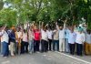 टोल प्लाजा यूनियन ने रोहन राजदीप कंपनी के खिलाफ की नारेबाजी